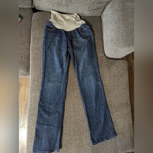 Indigo Blue Maternity Jeans  Large